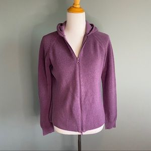 Woolrich cotton knit zipped hoody